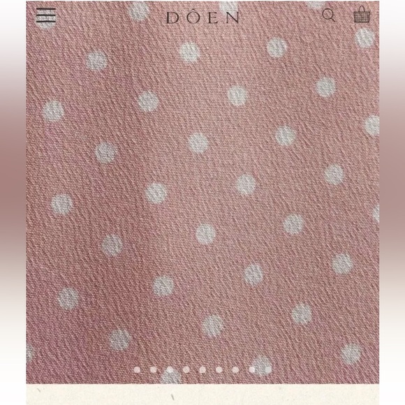 New DOEN Calsi Maxi Dress in Cherry Blossom Sz L - Picture 2 of 11